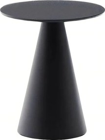 Okrúhly odkladací stolík so sklenenou doskou ø 35 cm Wilshire – Kave Home