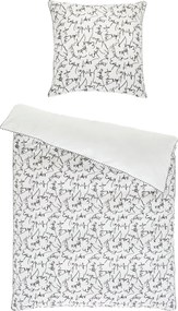 XXXLutz OBOJSTRANNÁ POSTEĽNÁ BIELIZEŇ, renforcé, antracitová, 135/200 cm Esprit - Online Only bytové doplnky - 003021015001
