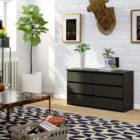 Komoda CL100 6SZ sivá