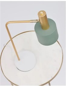 Rustikálna stolová lampa Paz mint
