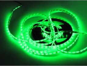 ECOLIGHT LED pásik - SMD 2835 - 5m - 60LED/m - 4,8 W/m - zelený - IP65 - s konektorom