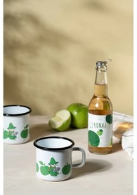 Hrnček Moomin Joyful Apples 0,37l, smalt / bílo-zelený