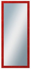 DANTIK - Zrkadlo v rámu, rozmer s rámom 50x120 cm z lišty RETRO červená (2534)
