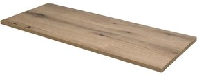 Koupelnová skříňka Fiji Pati s deskou a umyvadly 120 cm bílá/dub coast evoke