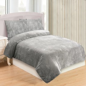 Jahu Obliečky mikroplyš Trojica sv. sivá, 140 x 200 cm, 70 x 90 cm