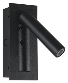 LED nástenné bodové svietidlo LED/2W/230V 3000K čierne