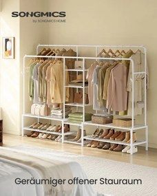 Otvorená šatníková skriňa HSR183WG01