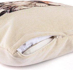 Gobelínová obliečka na vankúšik MAČIATKA 45 x 45 cm