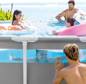 Intex | Bazén Florida CLEARVIEW 4,88x1,22 m s kartušovou filtráciou | 10340259