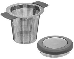 Kovový infuzér Bill Grey, 7,5x7 cm