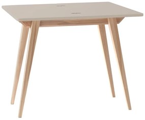 Béžový prírodný konzolový stolík 45x90 cm Envelope - Ragaba