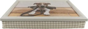 Podnos na nohy so psom Jack Russell - 43*33*7cm