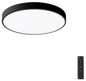 Brilagi - stmievateľné LED svietidlo POOL LED, 60 W, 230 V, 3000–6000 K, priemer 60 cm, čierne + diaľkové ovládanie