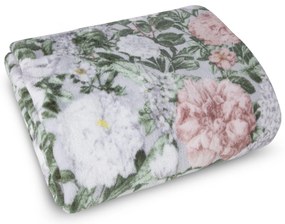EUROFIRANY FLANELOVÁ DEKA IDA 150X200 CM KVETY