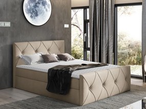 Kontinentálna posteľ Blanche Lux, Rozmer postele: 180x200, Dostupné poťahy: Zetta 291
