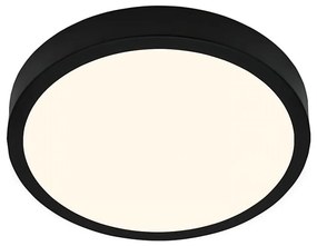 Briloner 3700-015 - LED Stropné svietidlo RUNA LED/16W/230V 3000K pr. 28 cm čierna BL1988