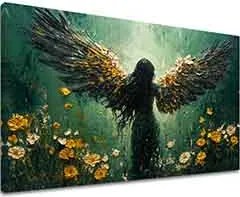 Obrazy anjelov Svetlo nádeje | 100% originál domaľovaný akrylom