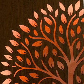 LED obraz Strom života – drevený obraz s podsvietením | SENTOP LED0561