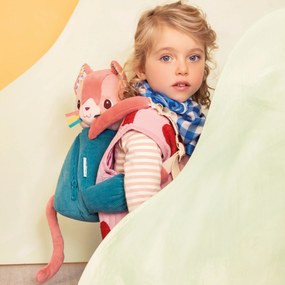 Lilliputiens - mäkký batôžtek - mačička Jeanne