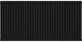 Mexen, panelový radiátor Mexen C22 600 x 1500 mm, bočné pripojenie, 2479 W, čierny - W422-060-150-70