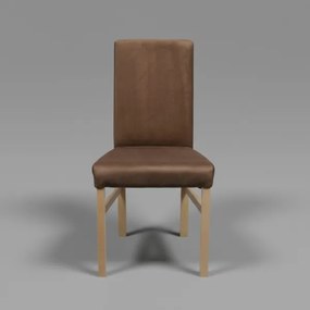 Jedálenská stolička ALISON hnedá/buk