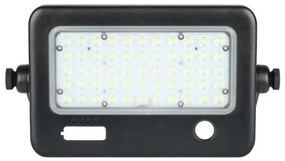 LED Stmievateľný solárny reflektor so senzorom LED/10W/3,7V 4000K IP65 + USB port