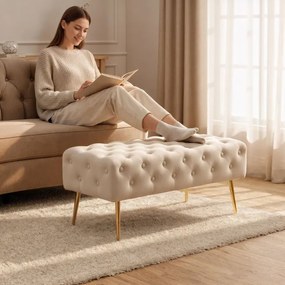 Taburetka MONACO béžová