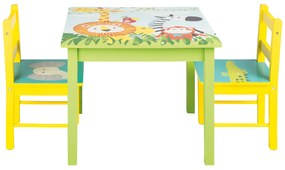 LIVARNO home Detský stôl s 2 stoličkami  (100357515)