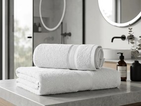 Uterák CLARYSSE ELEGANCE 60x110 cm biely, 100% bavlna