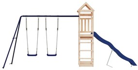 Vonkajšia súprava na hranie masívna borovica