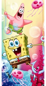 Jerry Fabrics Detská osuška s potlačou - Spongebob | 70 x 140 cm