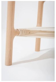 Odkladací stolík z masívneho dubového dreva Gazzda Fawn