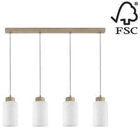 Spot-Light 1720474 - Luster na lanku BOSCO 4xE27/60W/230V