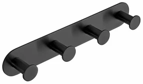 Sapho XR221B X-Round samolepiaci štvorháčik, čierna