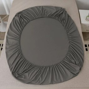 Plachta z mikrovlákna MICROVELLE tmavo sivá 90x200 cm
