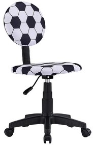 Kancelárska stolička Zyra 12541 biela/čierna