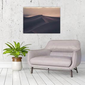 Sklenený obraz - Piesočné duny (70x50 cm)