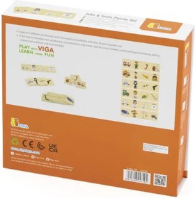 Sada puzzle Viga 44749 povolania a nástroje