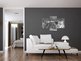 Obraz - Líška v zime (90x60 cm)