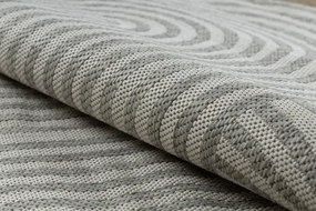 Koberec ORGANIC 2131 geometrický, krémový / sivý / naturálny