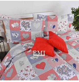 Obliečky bavlnené Helena EMI, Štandardný set jednolôžko obsahuje 1x 140x200 + 1x 70x90