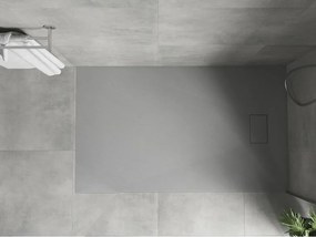 Mexen Hugo obdĺžnikový sprchový kút SMC 140 x 80 cm, sivý - 42618014