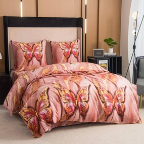 Obliečky z mikrovlákna MONARELLE ružové Rozmer obliečky: 70 x 80 cm | 140 x 200 cm