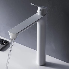 Umývadlová batéria AM.PM Hit FTA92033 vysoká, biela