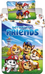 Jerry Fabrics Obliečky do postieľky LABKOVÁ PATROLA PP553