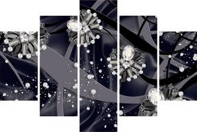 Obraz - Diamanty v priestore (150x105 cm)