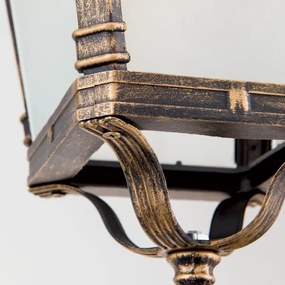 Orion - Vonkajšie závesné svietidlo AIKO 1xE27/60W/230V IP23 bronz/patina