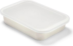 Smaltovaná zapekacia misa s vekom, veľká