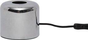 Lampová noha v striebornej farbe 10 cm Glans – Star Trading