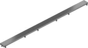 Mexen Flat M13 krytka žľabu 2v1, 100 cm, brúsený grafit, 1E19100